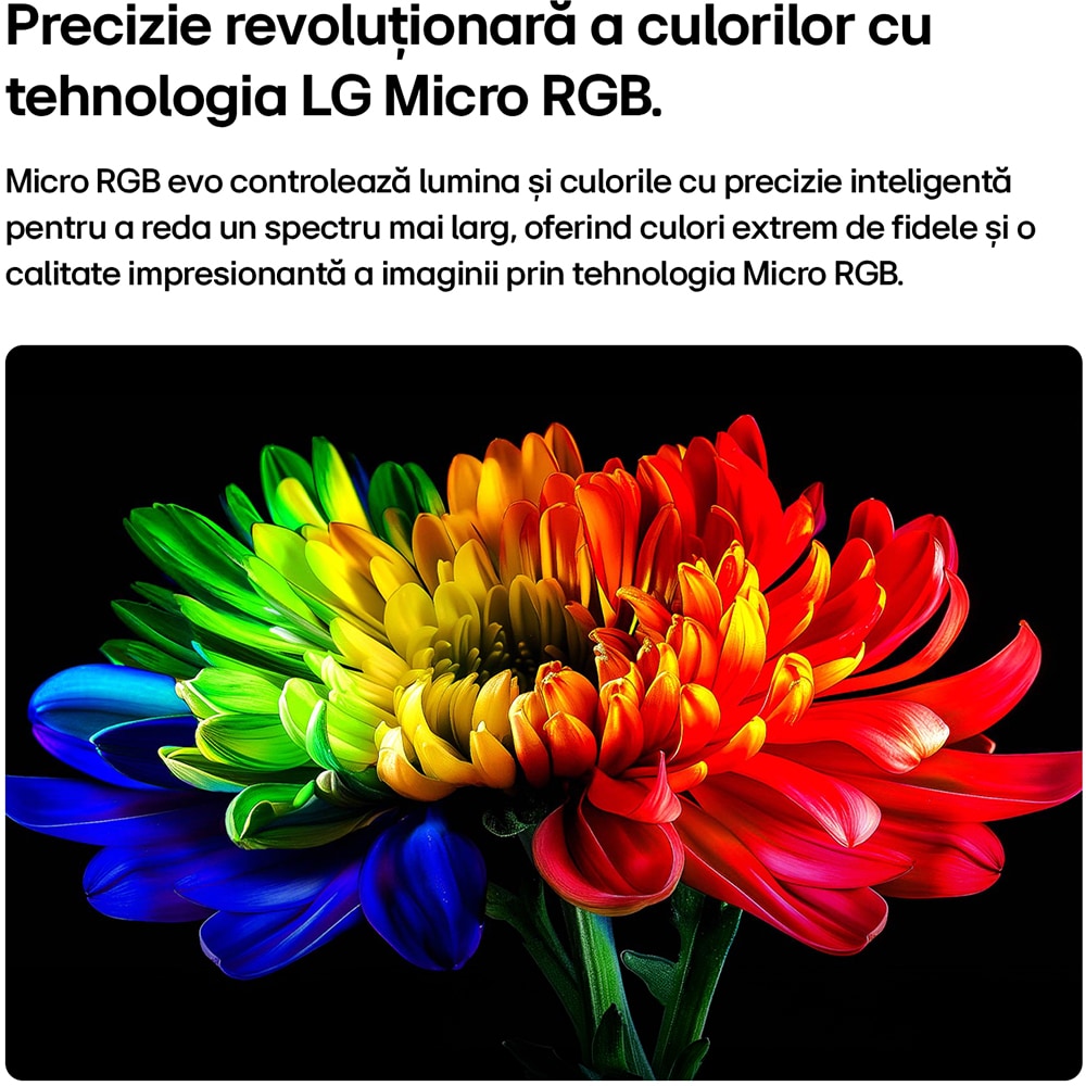 Televizor Smart Micro RGB evo LG 86MRGB96B3B, Ultra HD 4K, 217cm
