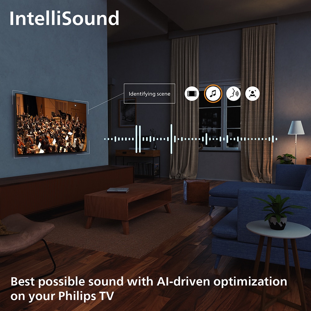 Televizor LED Smart PHILIPS 75PUS7000, Ultra HD 4K, HDR10+, 189cm