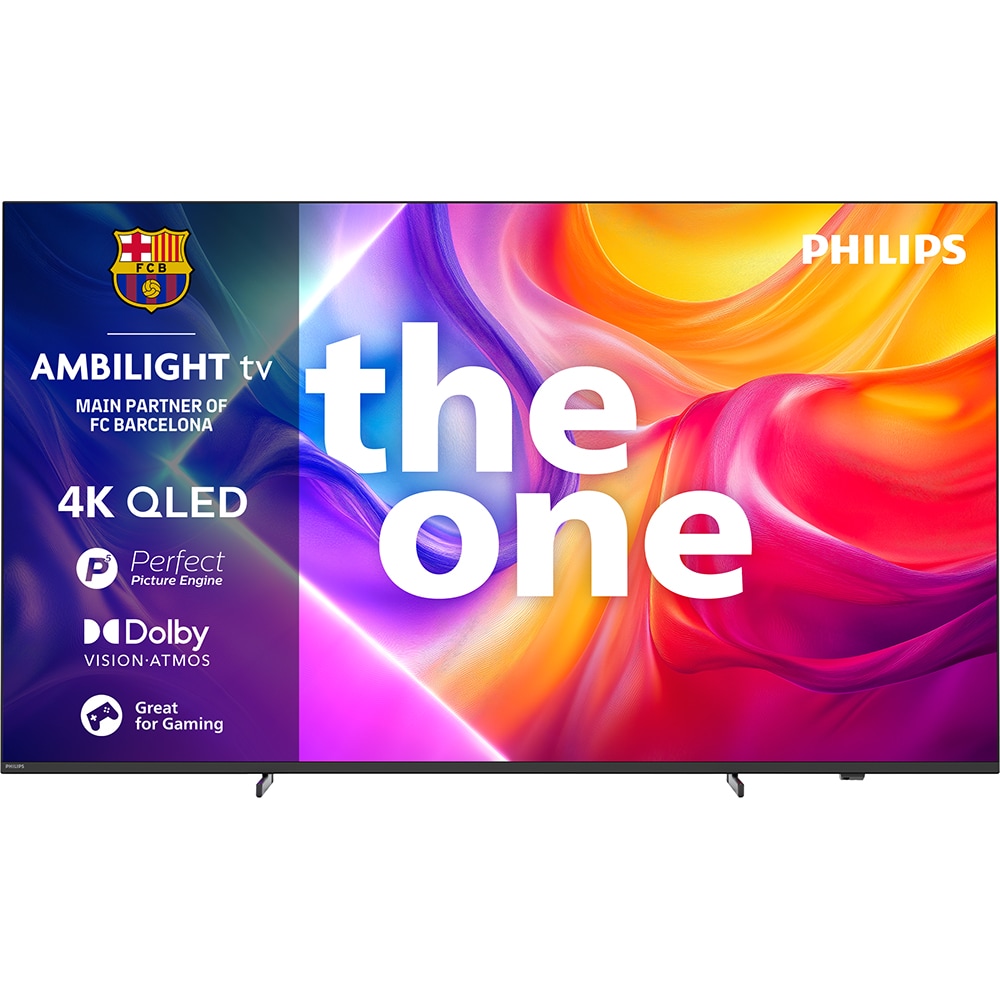 Televizor QLED Smart PHILIPS 75PUS9010, Ultra HD 4K, HDR10+, 189cm