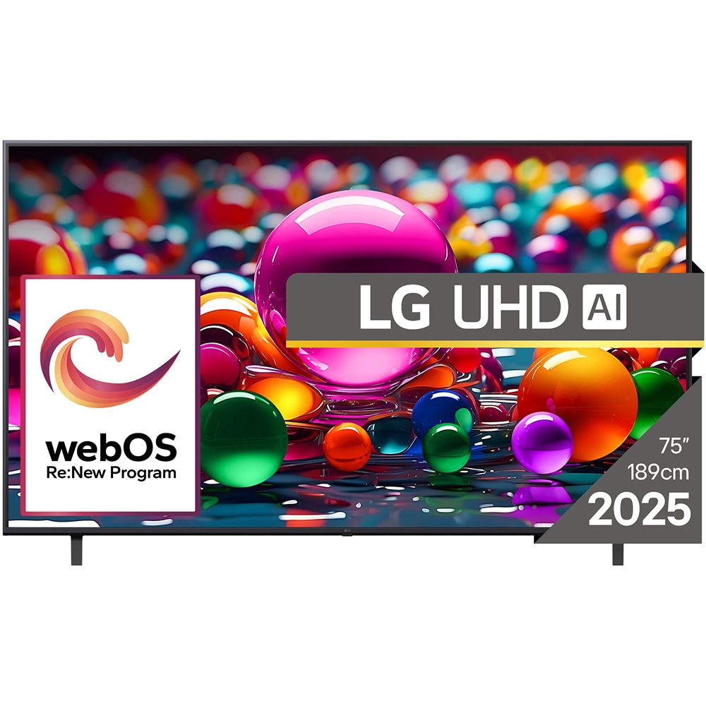 Televizor LED Smart LG 75UA74003LB, Ultra HD 4K, 189cm