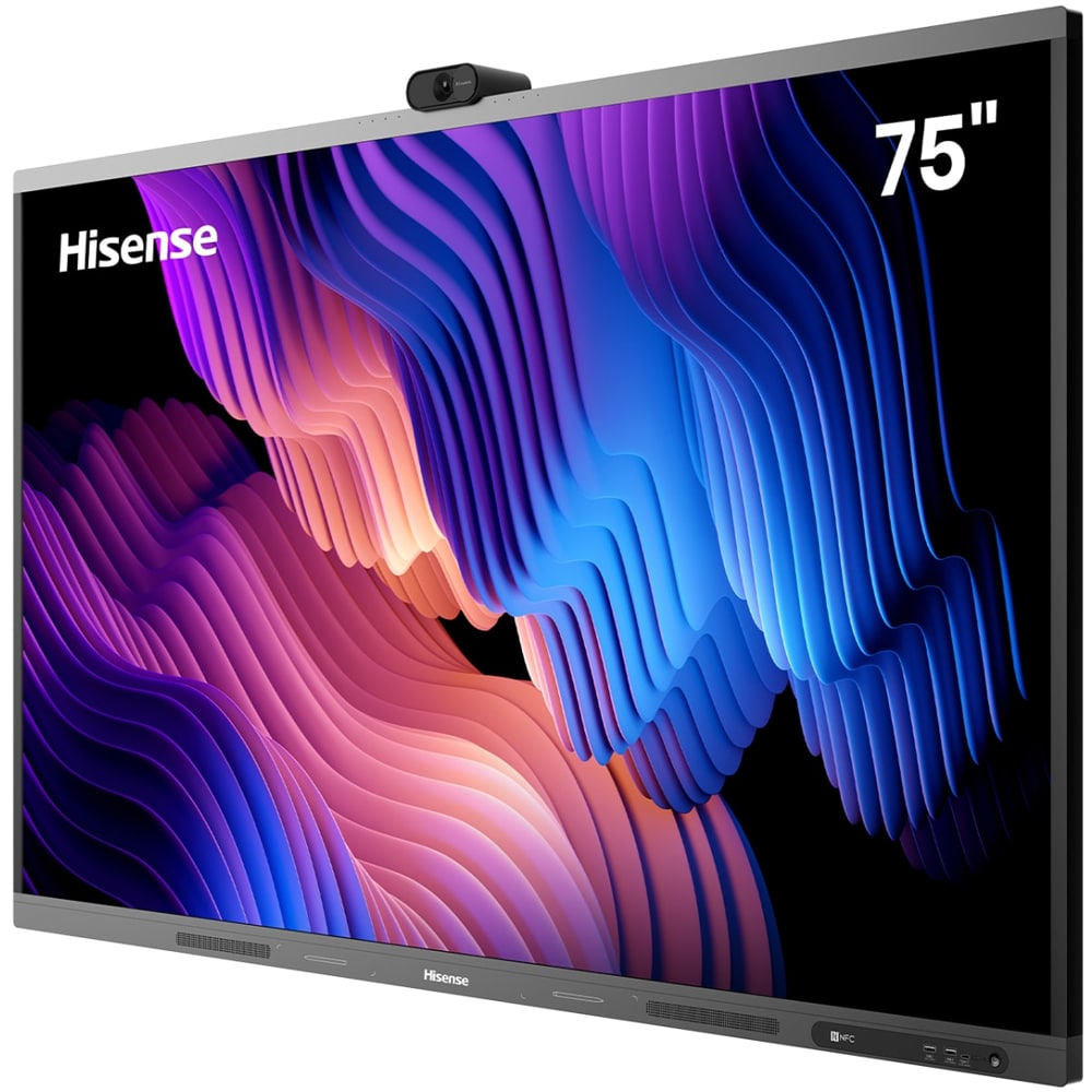 Display profesional HISENSE 75WM6FE, 75", 4K UHD, 60Hz, Touch, Wi-Fi, negru