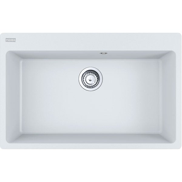 Chiuveta bucatarie FRANKE CNG 610/210-73, 1 cuva, compozit granit, alb