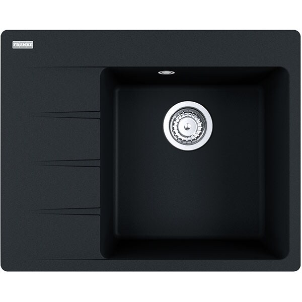 Chiuveta bucatarie FRANKE CNG 611/211-62, 1 cuva, picurator stanga, compozit granit, negru