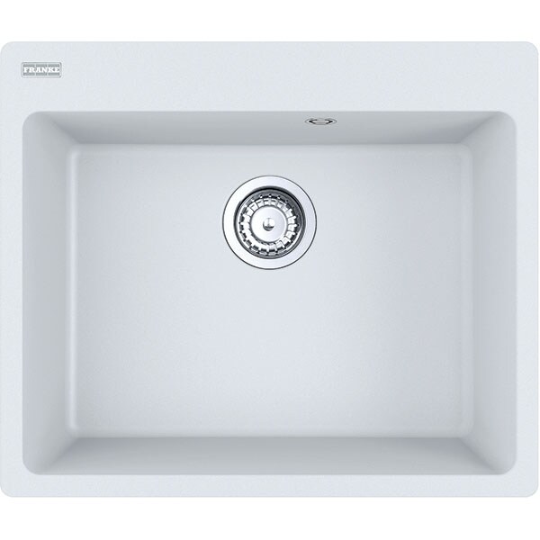 Chiuveta bucatarie FRANKE CNG 610/210-54, 1 cuva, compozit granit, alb