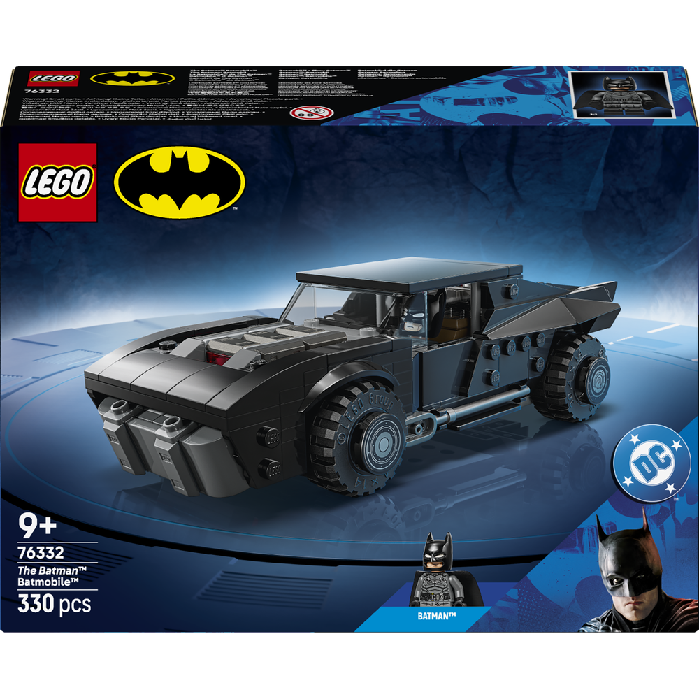 LEGO DC: Batmobilul din Batman 76332, 9 ani+, 330 piese