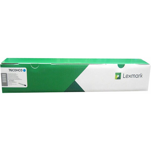 Toner original LEXMARK XL 76C0HC0 CS923, cyan