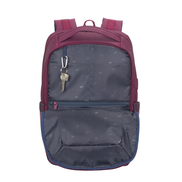Rucsac laptop RIVACASE 7767, 15.6", poliester-nailon, mov