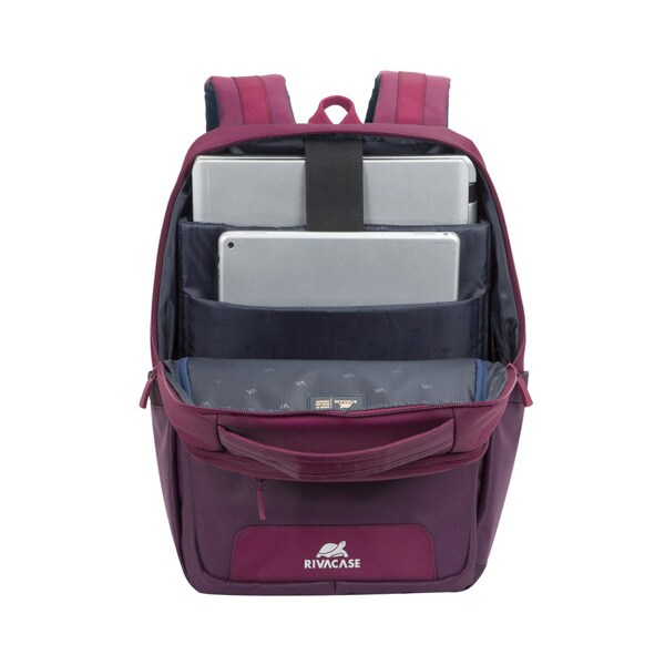 Rucsac laptop RIVACASE 7767, 15.6", poliester-nailon, mov