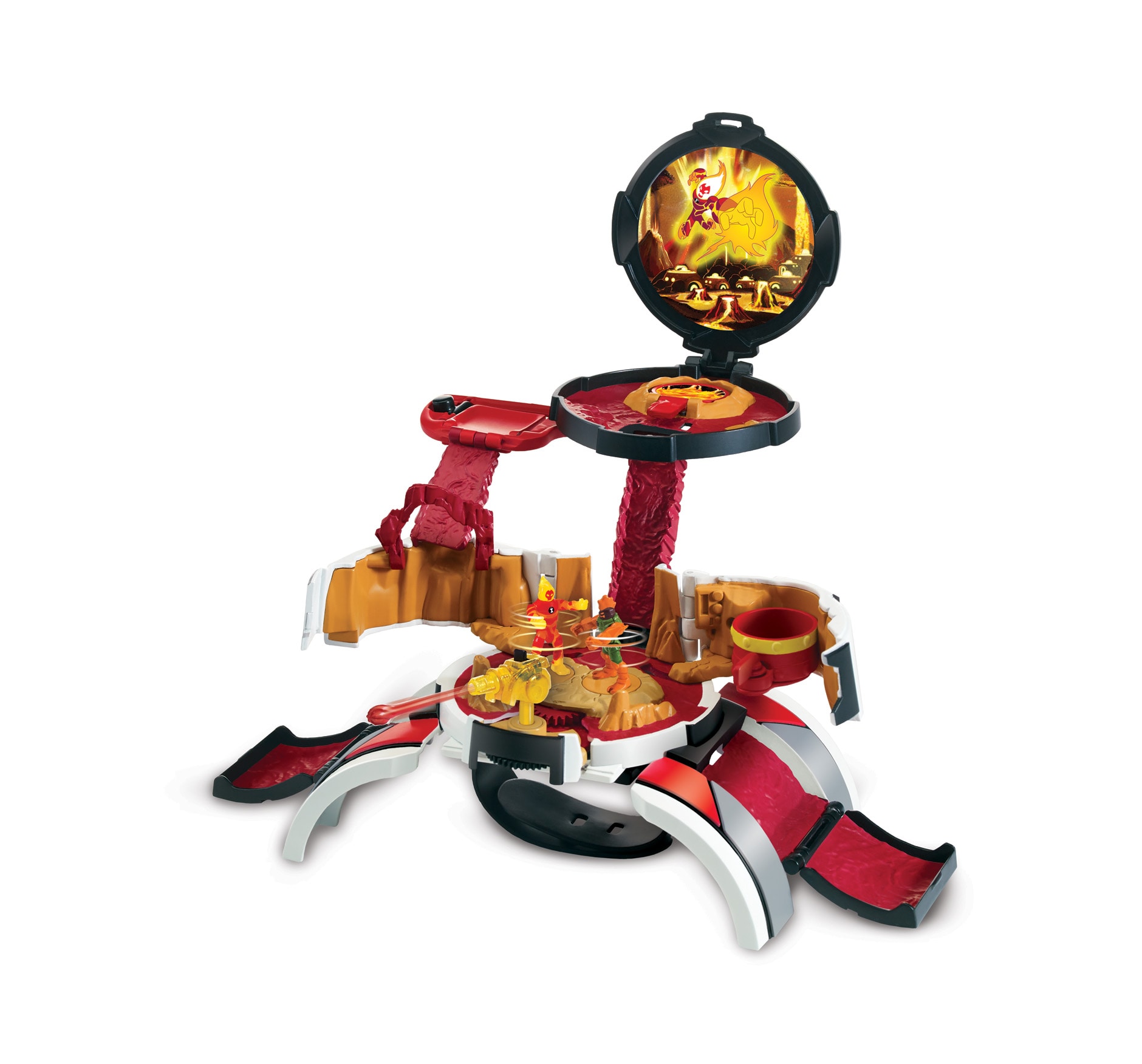 Set figurine BEN 10 Micro World Omnitrix 77720, 4 ani+, multicolor 