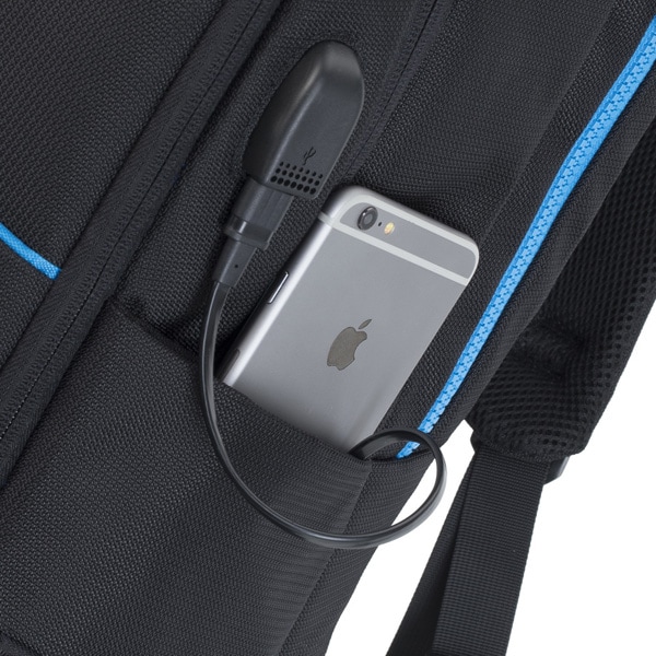 Rucsac laptop RIVACASE 7860, 17.3", negru