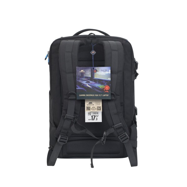 Rucsac laptop RIVACASE 7860, 17.3", negru