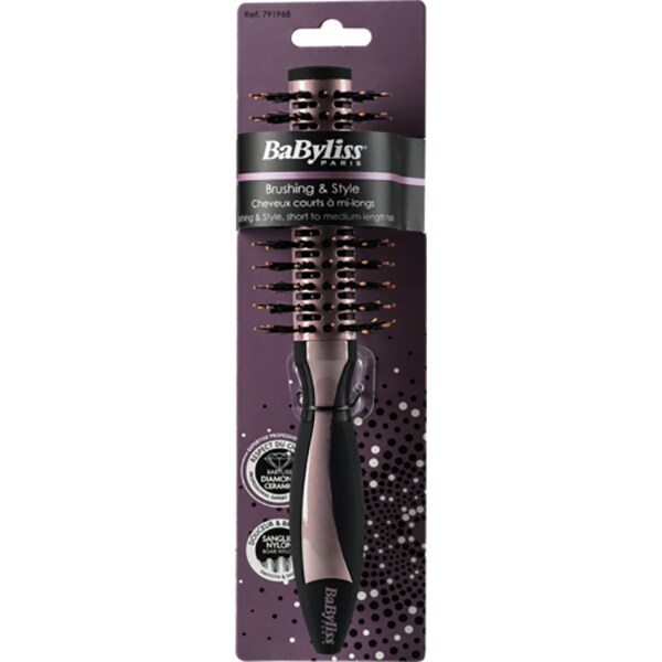 Perie de par BABYLISS  Diamond Ceramic Mixte 791968, 26mm, gri