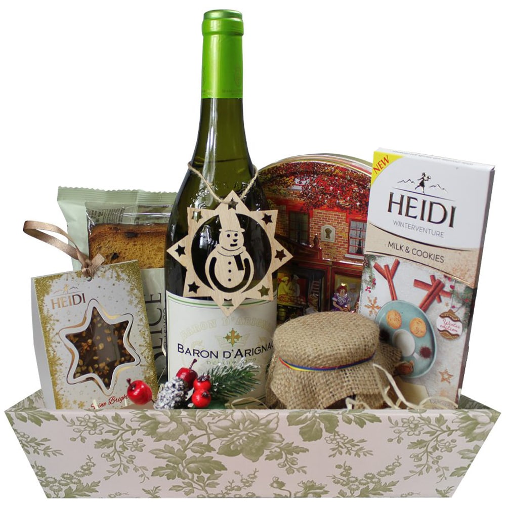 Cos cadou LUXURY BASKETS Small Gourmet 7SG