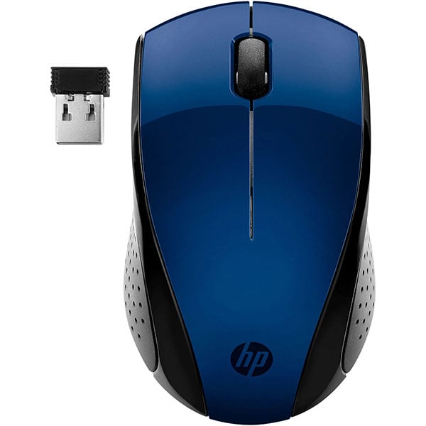 Mouse Wireless HP 220, 1600 dpi, albastru