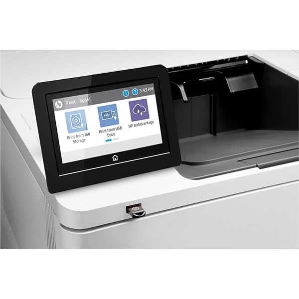 Imprimanta laser monocrom HP LaserJet Enterprise M611dn, A4, USB, Retea