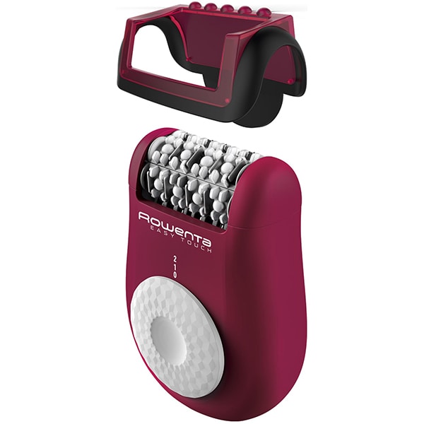 Epilator ROWENTA EP1120F0, 24 pensete, 2 viteze, 3 accesorii, Easy Touch, retea, roz