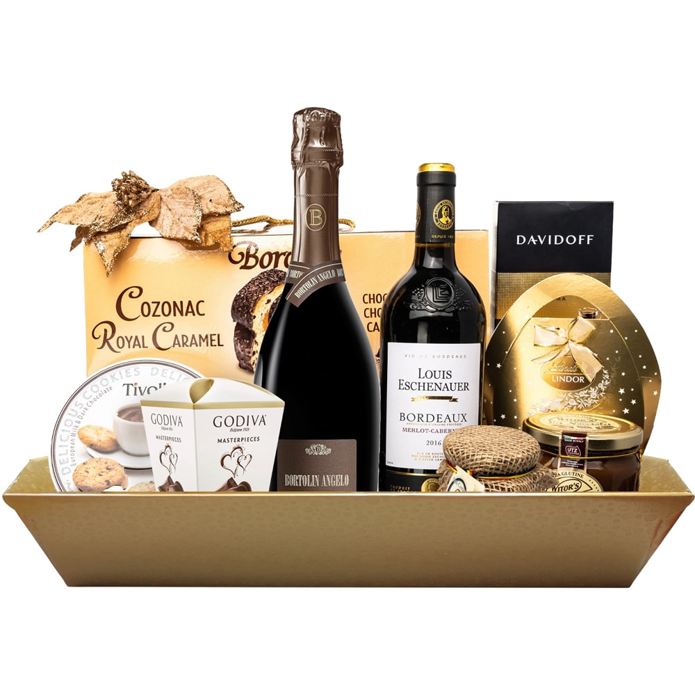 Cos cadou LUXURY BASKETS Gold Delight 10GD