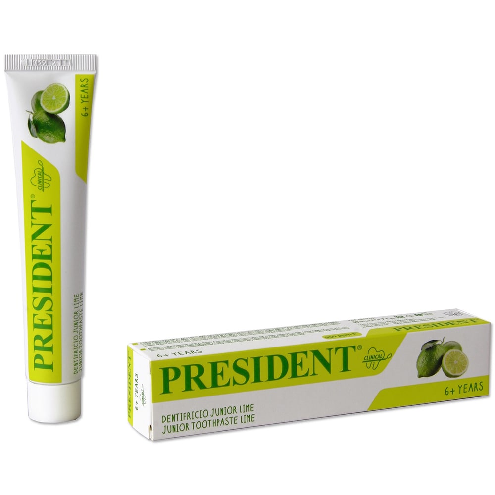 Pasta de dinti PRESIDENT Aroma lime 80002, 50ml