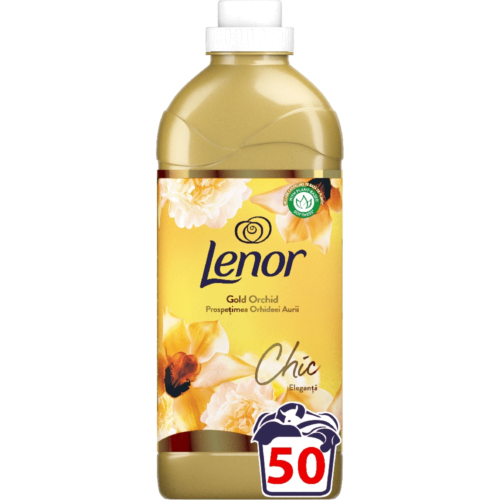 Balsam de rufe LENOR Parfumelle Gold Orchid, 1.5 l, 50 spalari