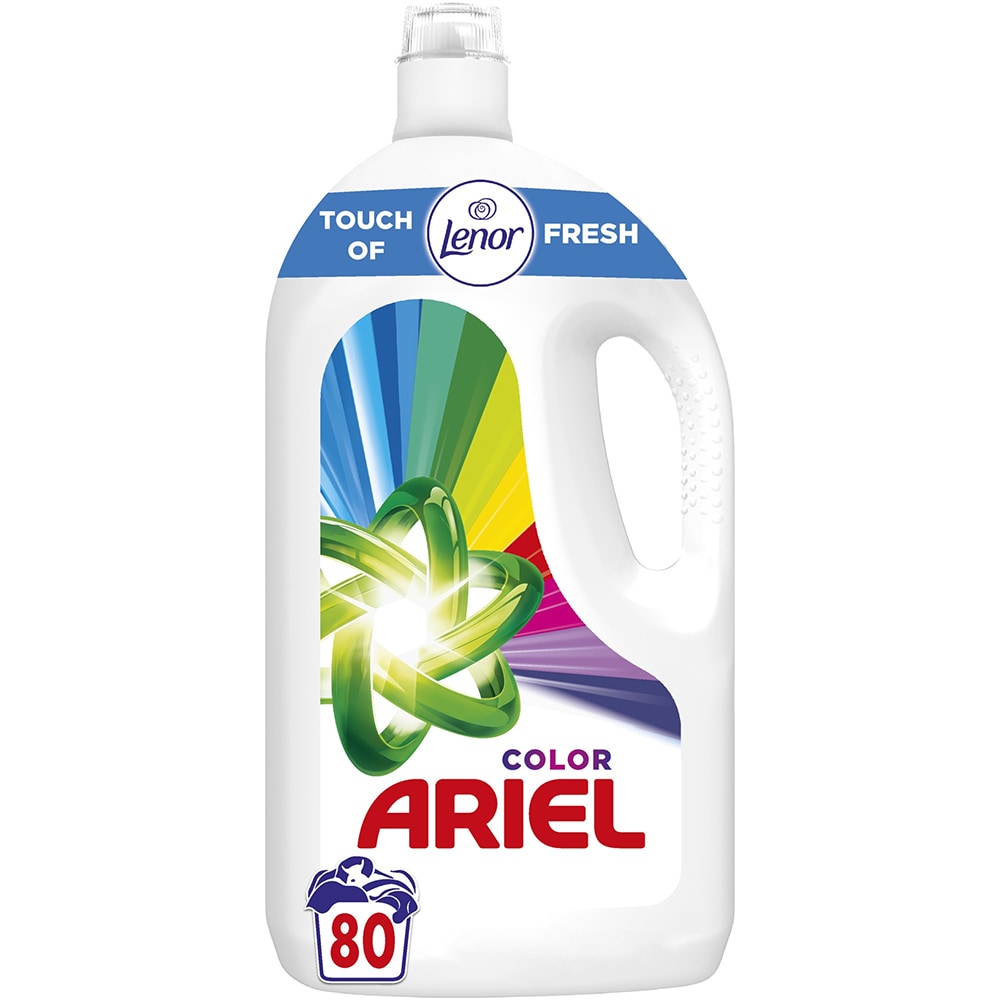 Detergent lichid ARIEL Touch of Lenor Fresh, 4 l, 80 spalari