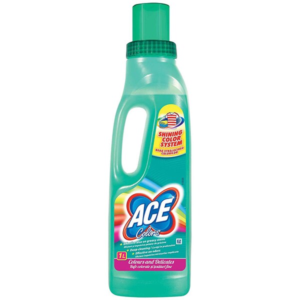 Solutie pentru indepartarea petelor ACE Colors, 1l