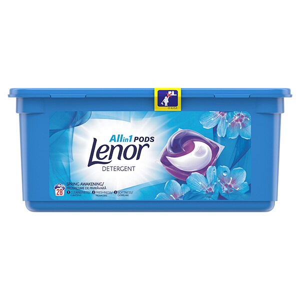 Detergent capsule LENOR Spring Awakening, 28 spalari