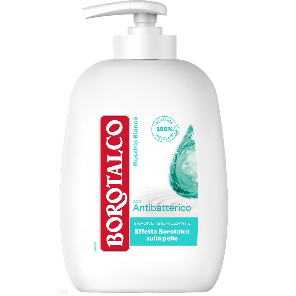 Sapun lichid BOROTALCO Antibacterian, 250ml