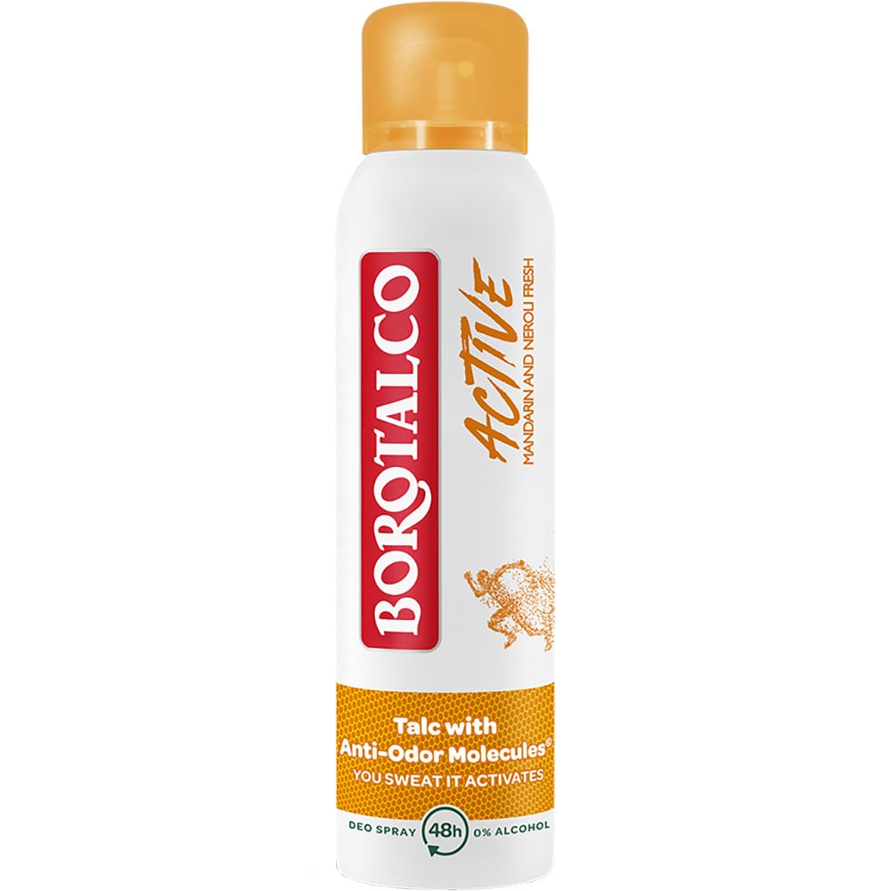 Deodorant spray BOROTALCO Active Mandarine&Neroli Fresh, 150ml
