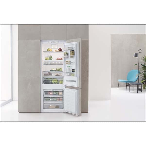 Combina frigorifica incorporabila WHIRLPOOL SP40 801 EU, LessFrost, 400 l, H 193.5 cm, Clasa F