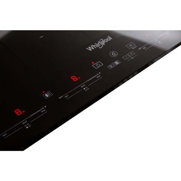 Plita incorporabila WHIRLPOOL SMO 658C/BT/IXL, Inductie, 8 arzatoare, negru