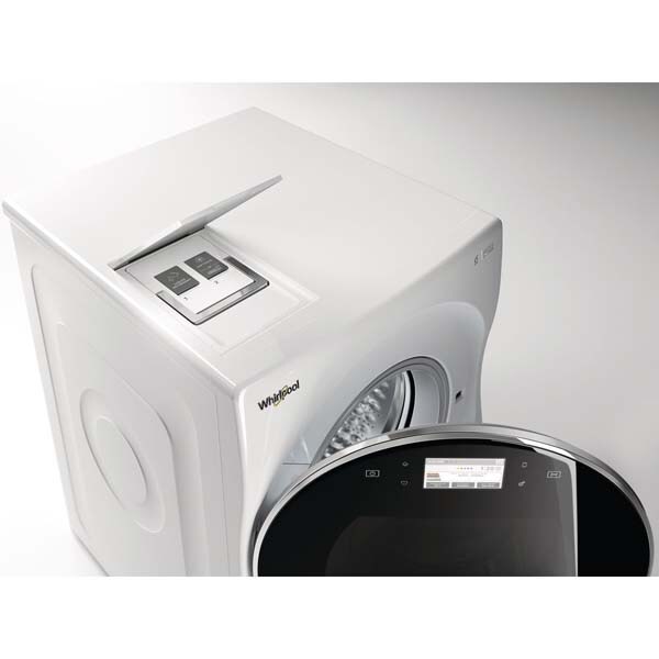 Masina de spalat rufe frontala WHIRLPOOL FRR12451, 6th Sense, 12kg, 1400rpm, Clasa A+++, alb