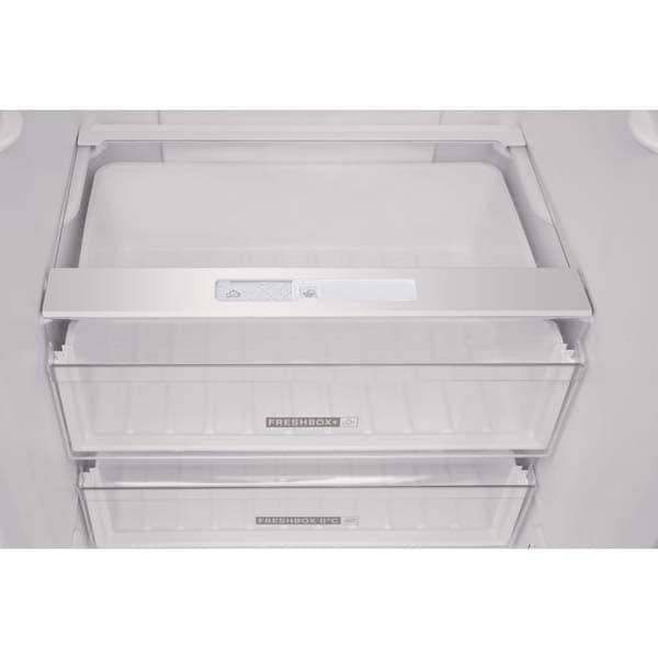 Combina frigorifica WHIRLPOOL W7 821O OX H, Total No Frost, 338 l, H 189 cm, Clasa E, 6th Sense, argintiu