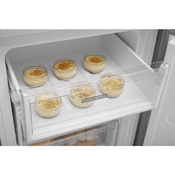 Combina frigorifica WHIRLPOOL W5 921E OX, Direct Cool, 372 l, 201.1 cm, Clasa E, inox