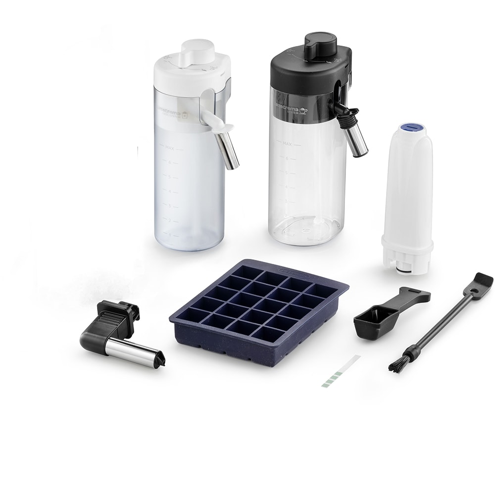 Espressor automat DELONGHI Eletta Explore ECAM 450.65.G, 1.8l, 1450W, 19 bar, gri inchis-negru