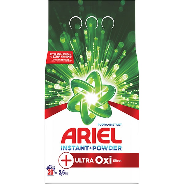 Detergent automat Ariel +Ultra Oxi Effect 2.6 kg, 26 spalari