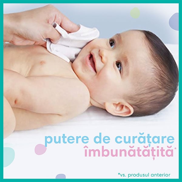 Servetele umede PAMPERS Fresh Clean, 6 pachete, 480 buc