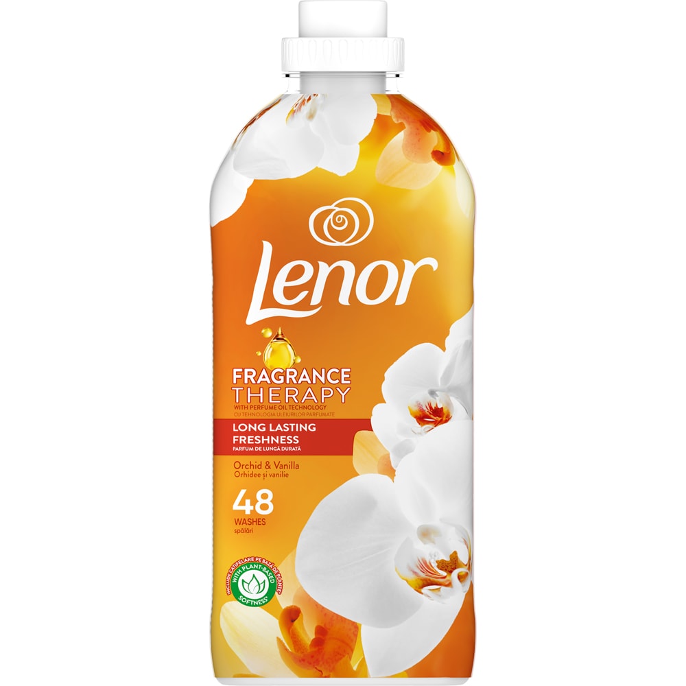 Balsam de rufe LENOR Vanilla Orchid&Golden Amber, 1.2 l, 48 spalari