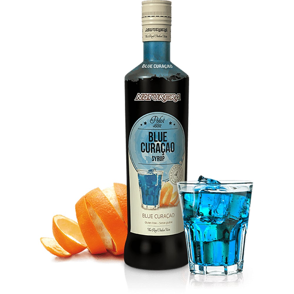 Sirop POLOT Blue Curacao, 0.7L