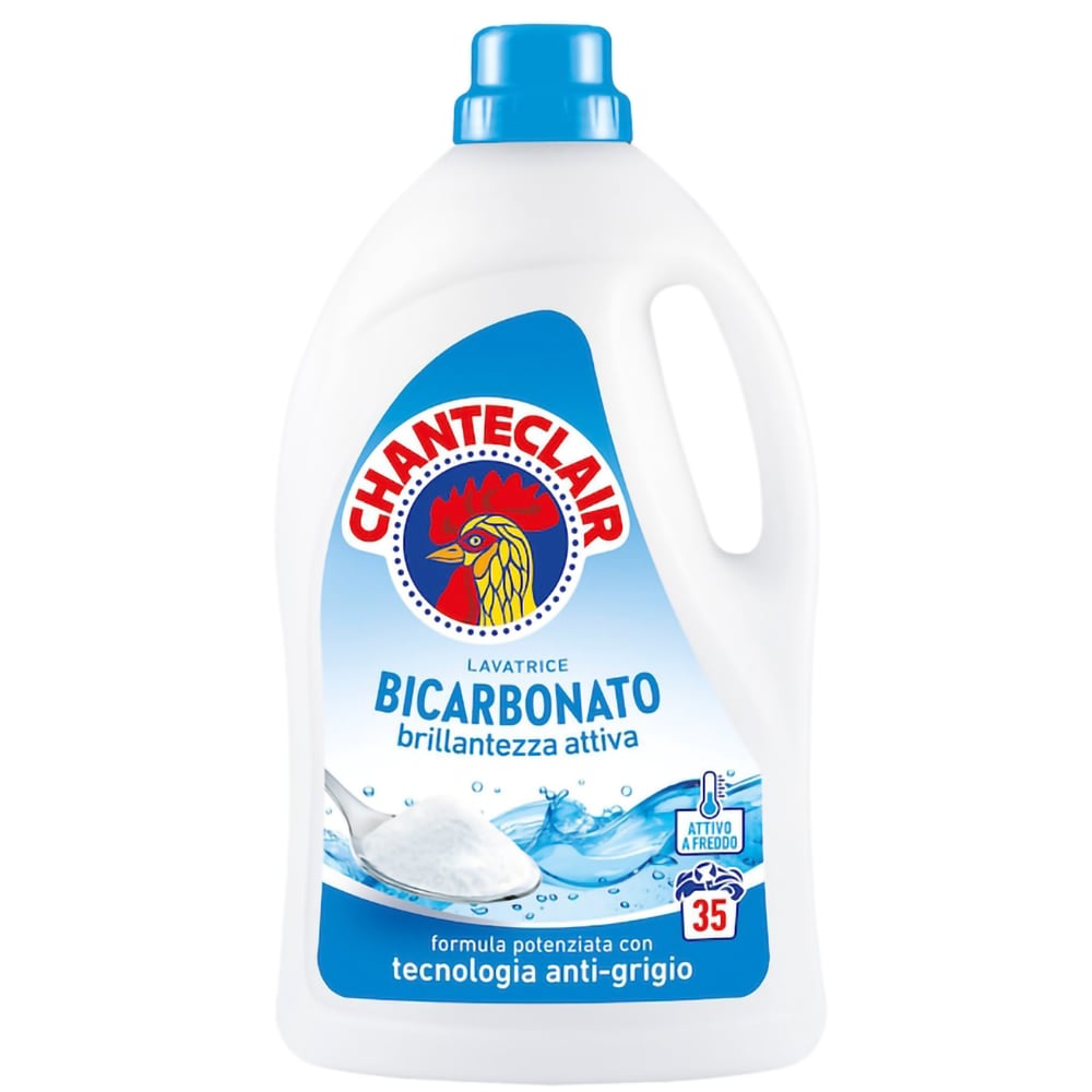 Detergent lichid CHANTECLAIR, Bicarbonat, 1.575 l, 35 spalari