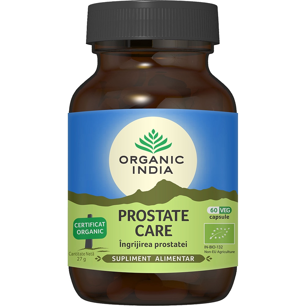 Supliment alimentar Prostate Care, 60 capsule, ORGANIC INDIA