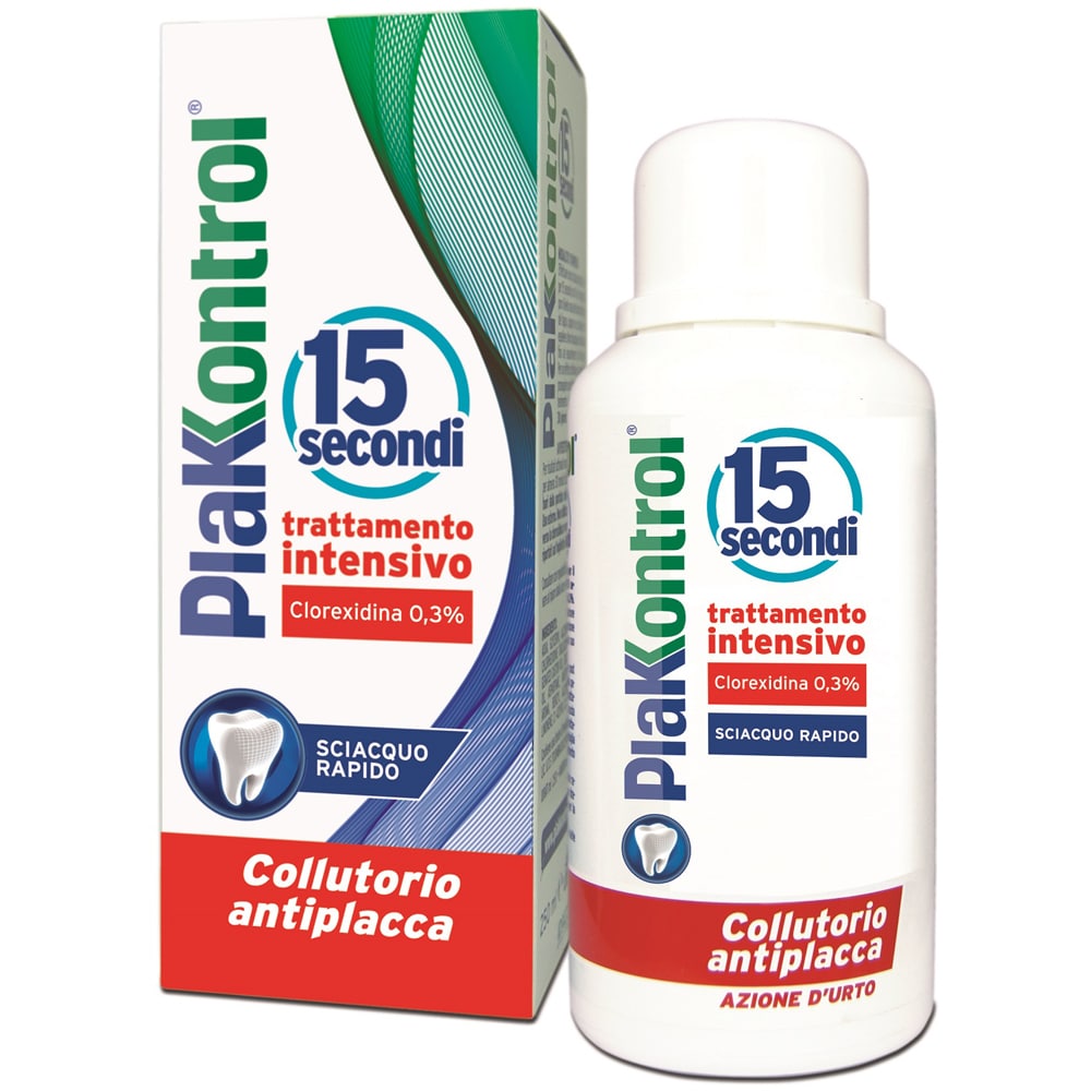 Apa de gura PLAKKONTROL Intensive Plaque Treatment, 250ml