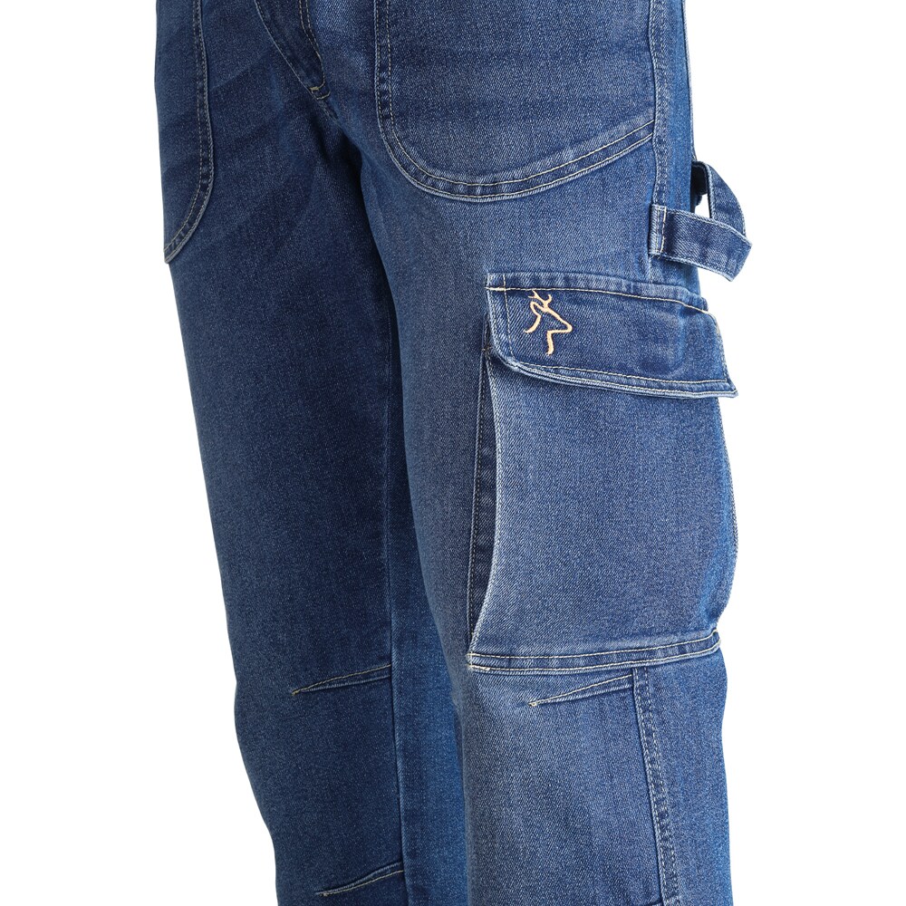 Pantaloni de lucru KAPRIOL, marimea XL, albastru