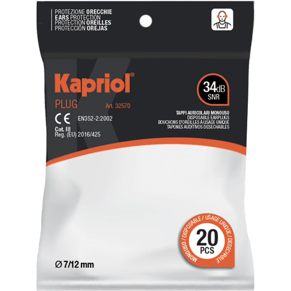 Set 20 antifoane externe de protectie KAPRIOL 