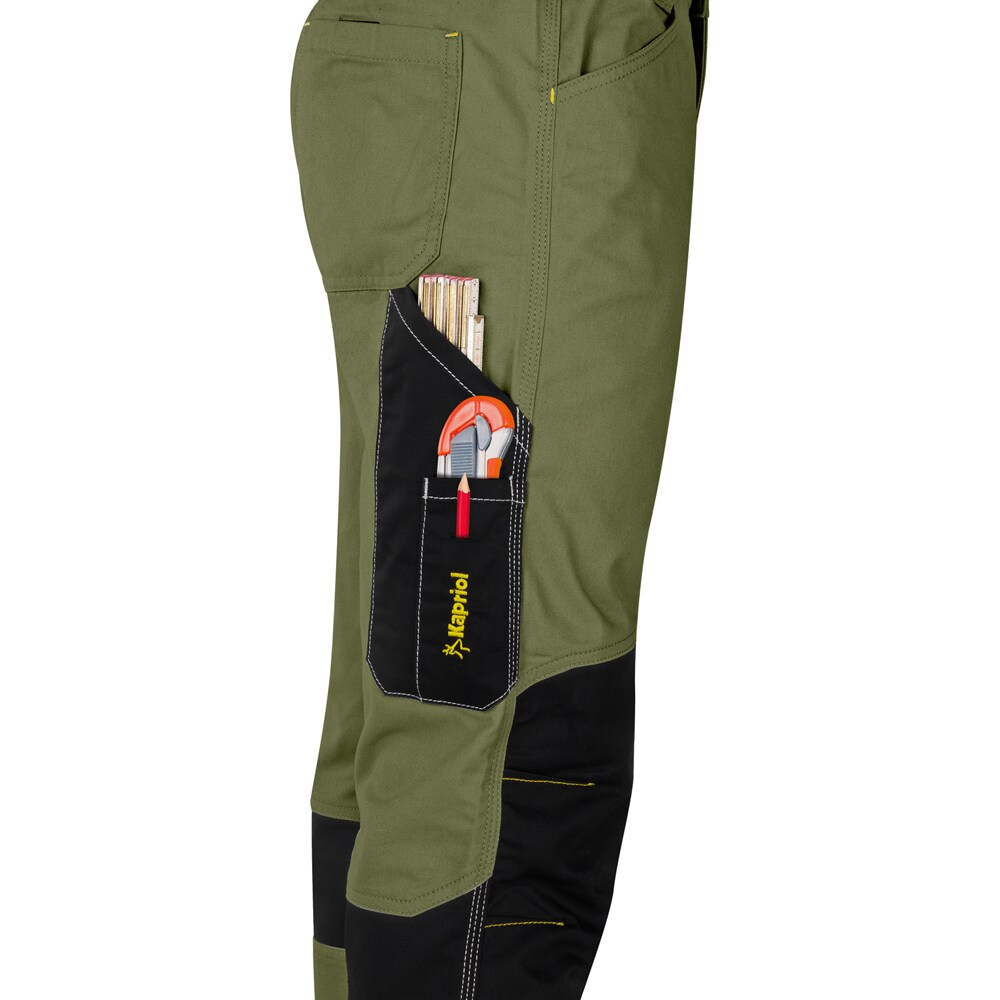 Pantaloni de lucru KAPRIOL Kavir, marimea L, verde