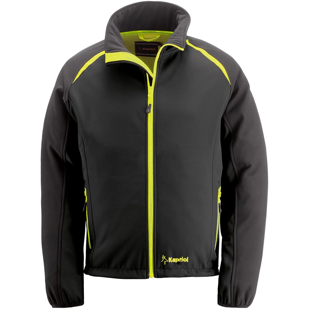 Jacheta KAPRIOL EVO Softshell, fleece WR, negru, 3XL