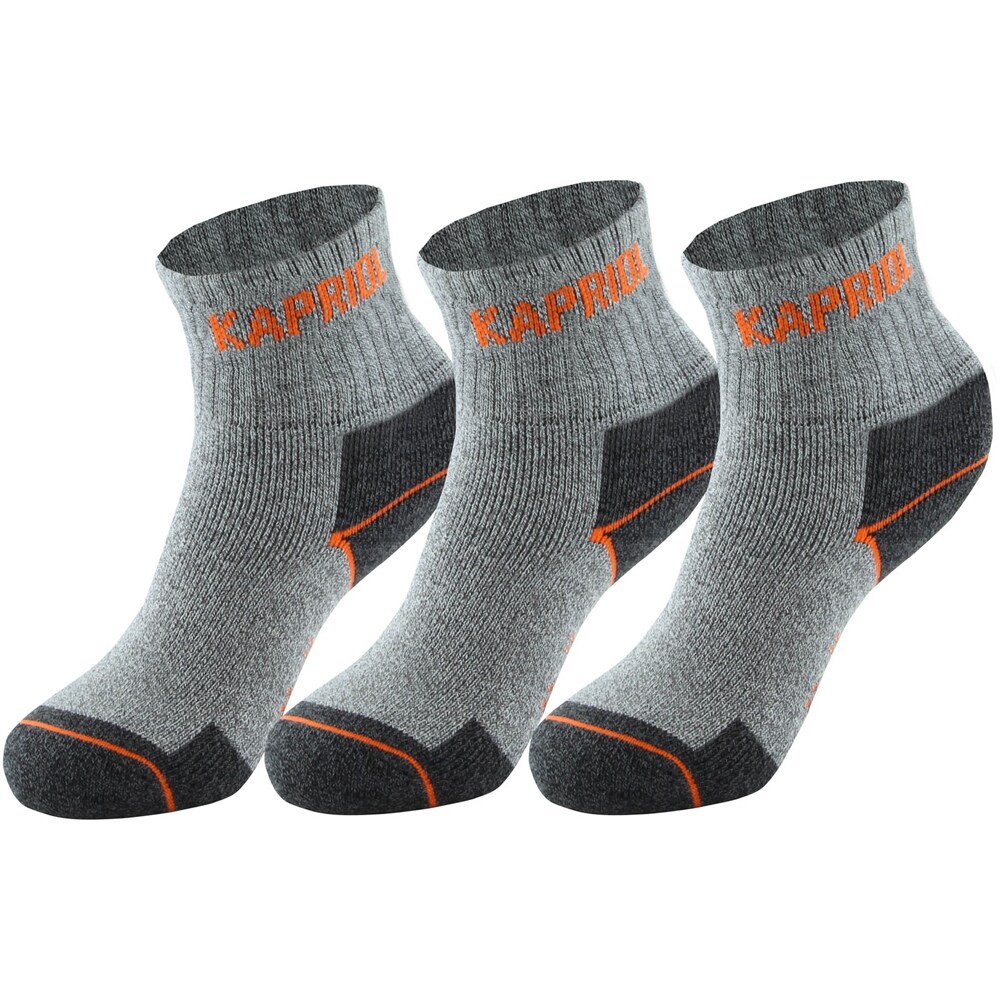 Set 3 perechi sosete KAPRIOL Work, marimea 39-41, gri