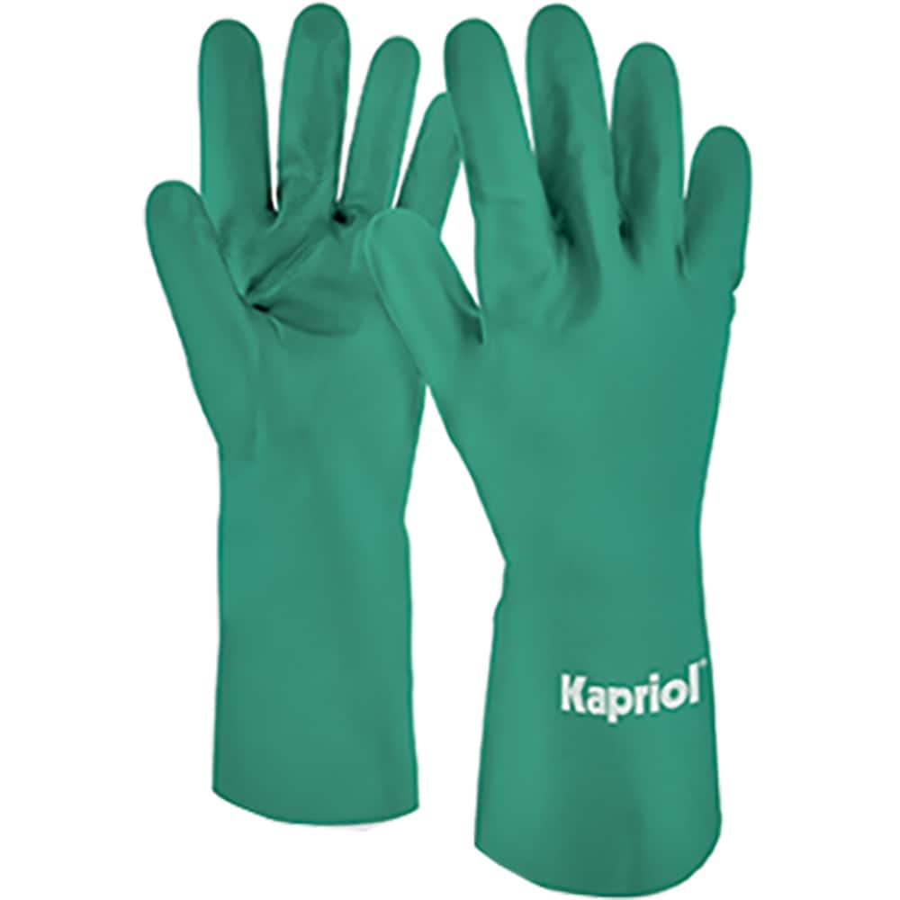 Manusi de protectie KAPRIOL, nitril, 10/XL, verde