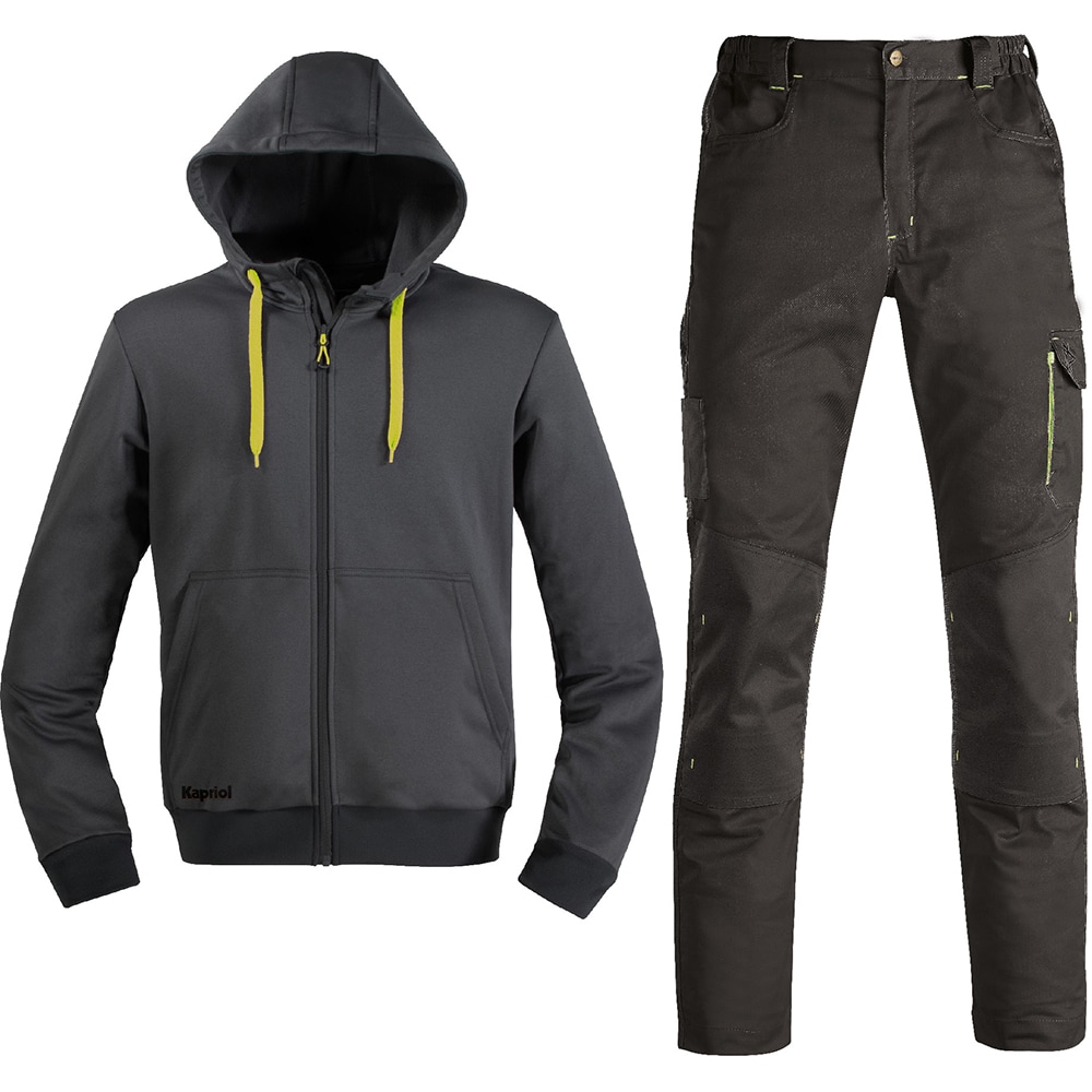 Set pantaloni si hanorac KAPRIOL, marimea XL, negru