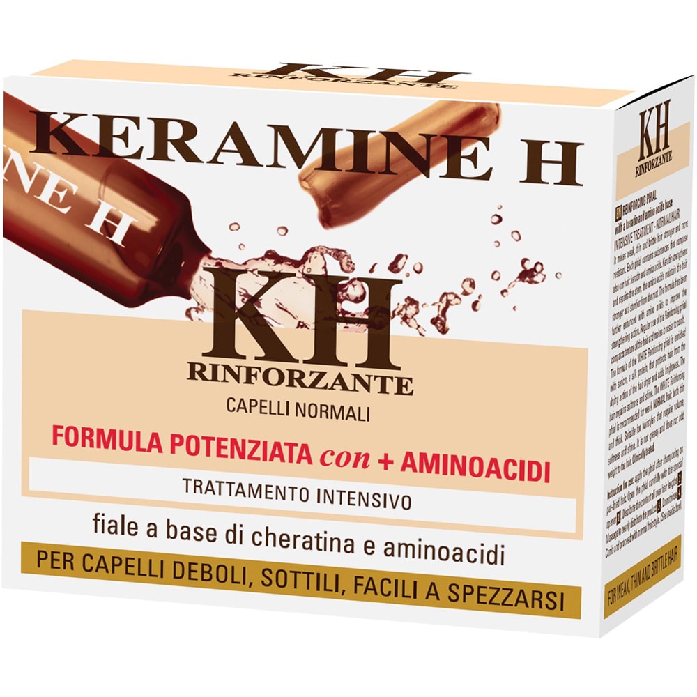 Tratament pentru par KERAMIDE H Cheratina, 10 x 10ml