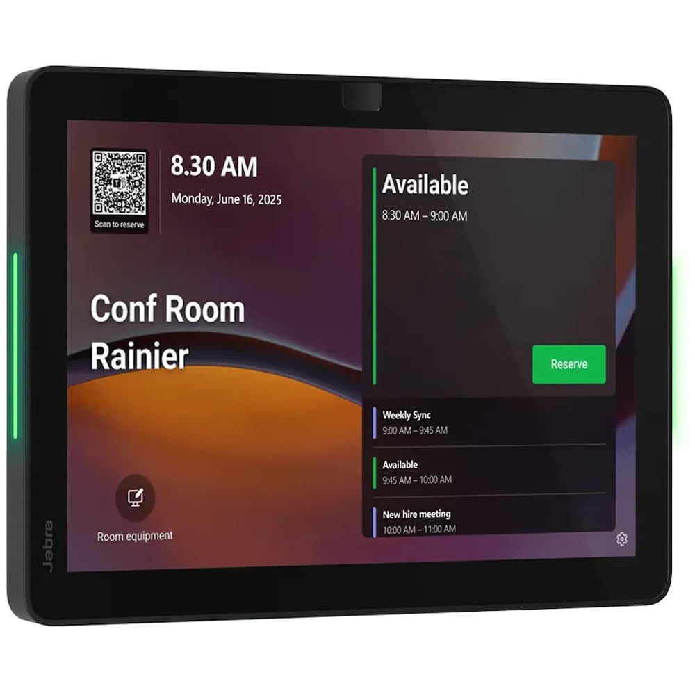 Consola videoconferinta JABRA Scheduler UC, 10.1" Touch, Wi-Fi, Bluetooth, negru